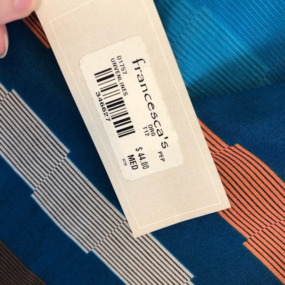Francesca’s Collections Striped Long Sleeve Dress - Picture 6 of 8